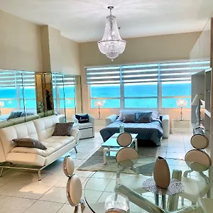 Castle Penthouse Or 1br Direct Ocean View -just Remodeled- Lejlighedshotel Miami Beach