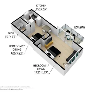 Balcony Chic Apt, W/2 Queenbeds, On Ocean Dr * Miami Beach