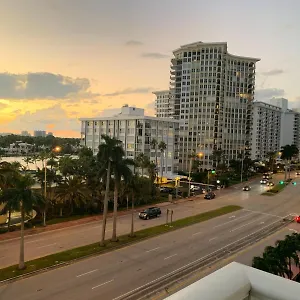 Miamibeachalquiler Increible Vista A La Bahia Miami Beach