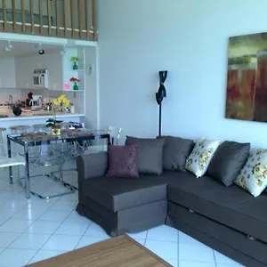 Castle M4 Beachfront Balcony Loft, Free Parking, Pool, Tennis, Access Feriehus Miami Beach